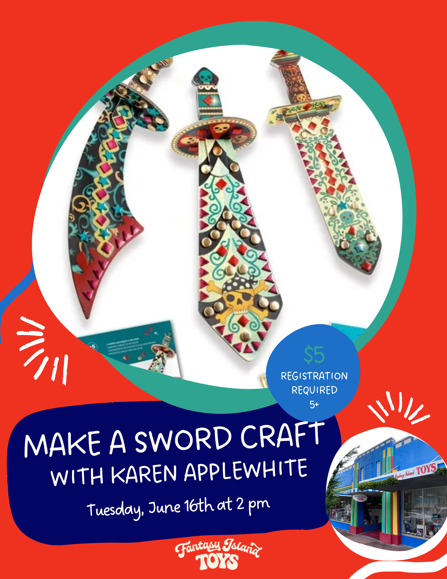 June 16 - Make a Sword Craft