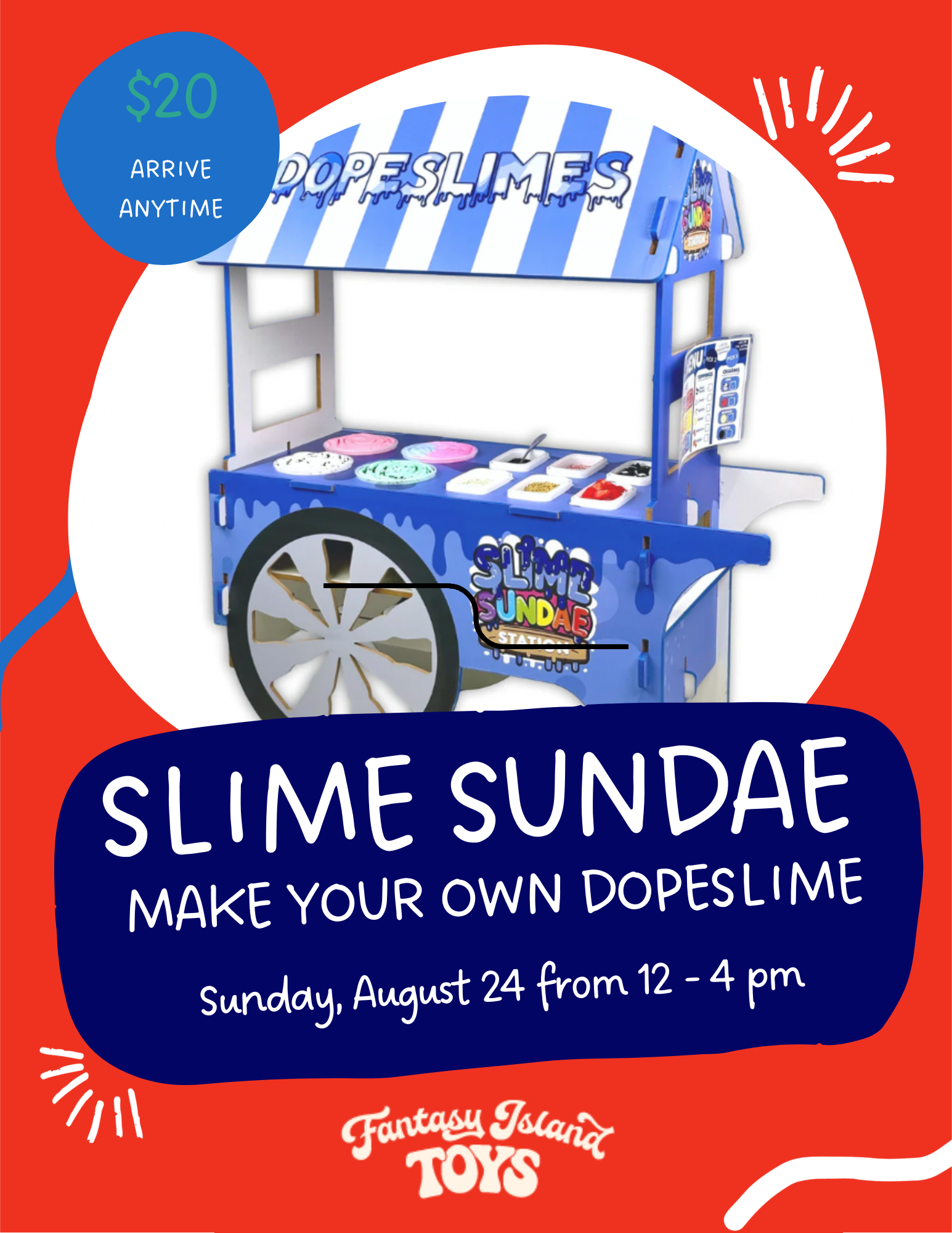 August 24 - MYO Ice Cream SLIME Sundae