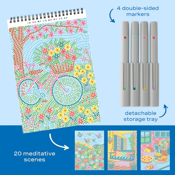 FlowArt Dot-By-Letter Cozy Cottage