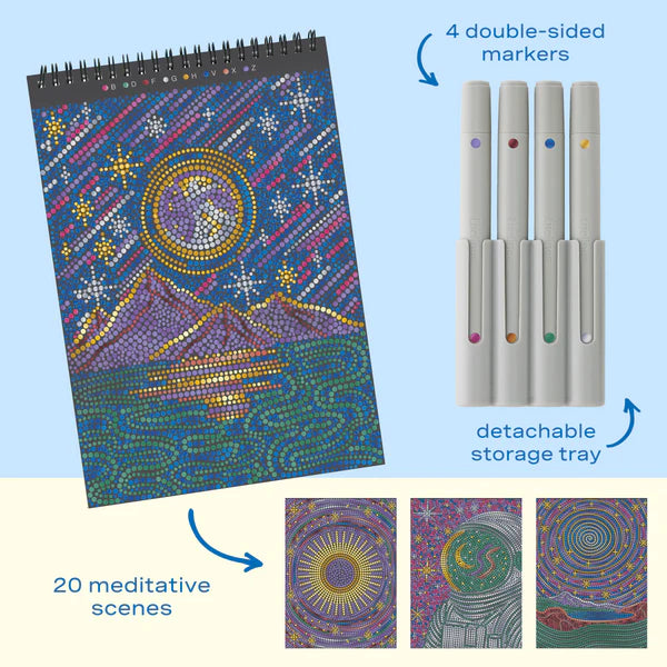 FlowArt Dot-By-Letter Into the Galaxy