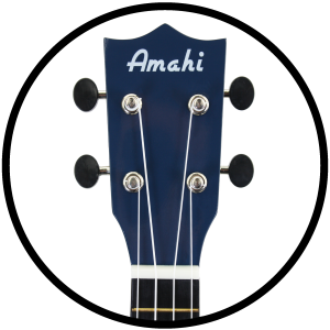 Amahi Soprano Ukulele w/ Dragon Scale Design