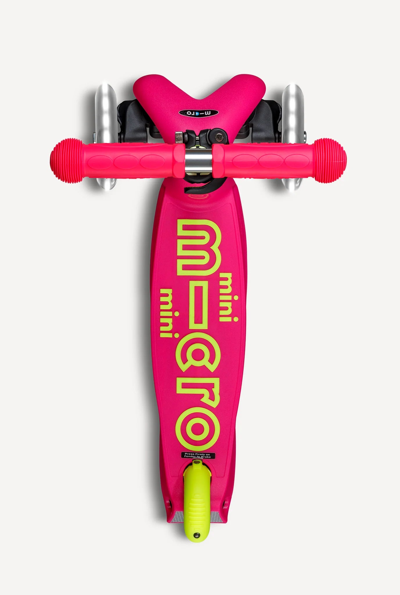 Mini Deluxe Foldable LED Scooter - Neon Colors