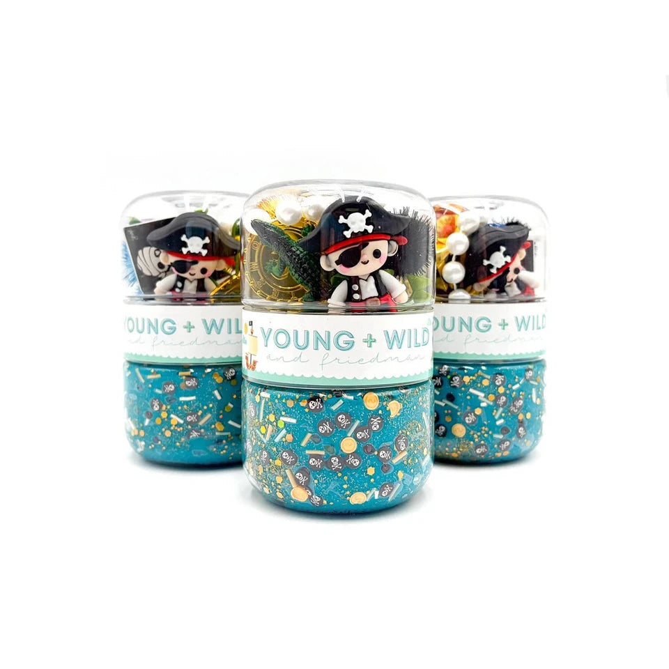 Grab & Go Dough Jar - Pirate