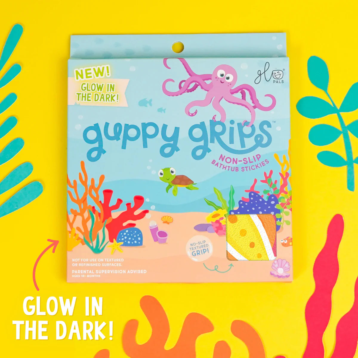 Guppy Grips Glow in the Dark