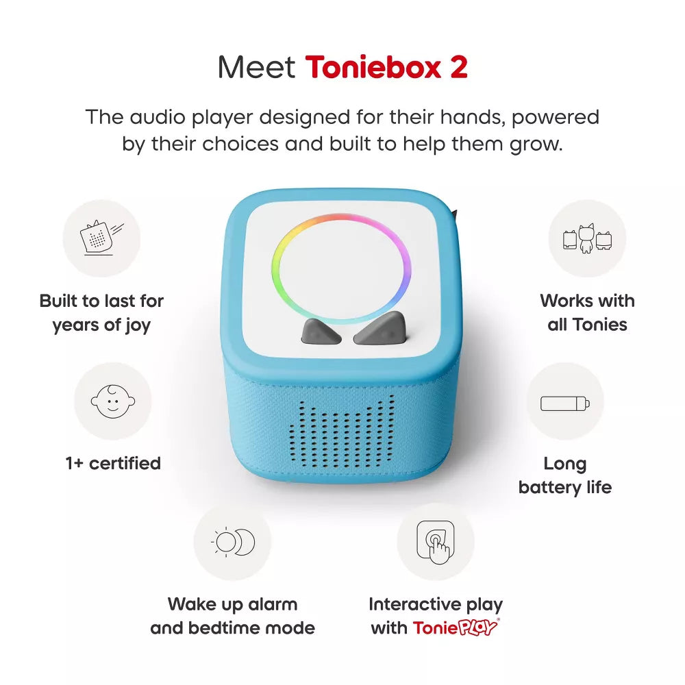 Bluey Toniebox 2 PlaySet - Sky Blue