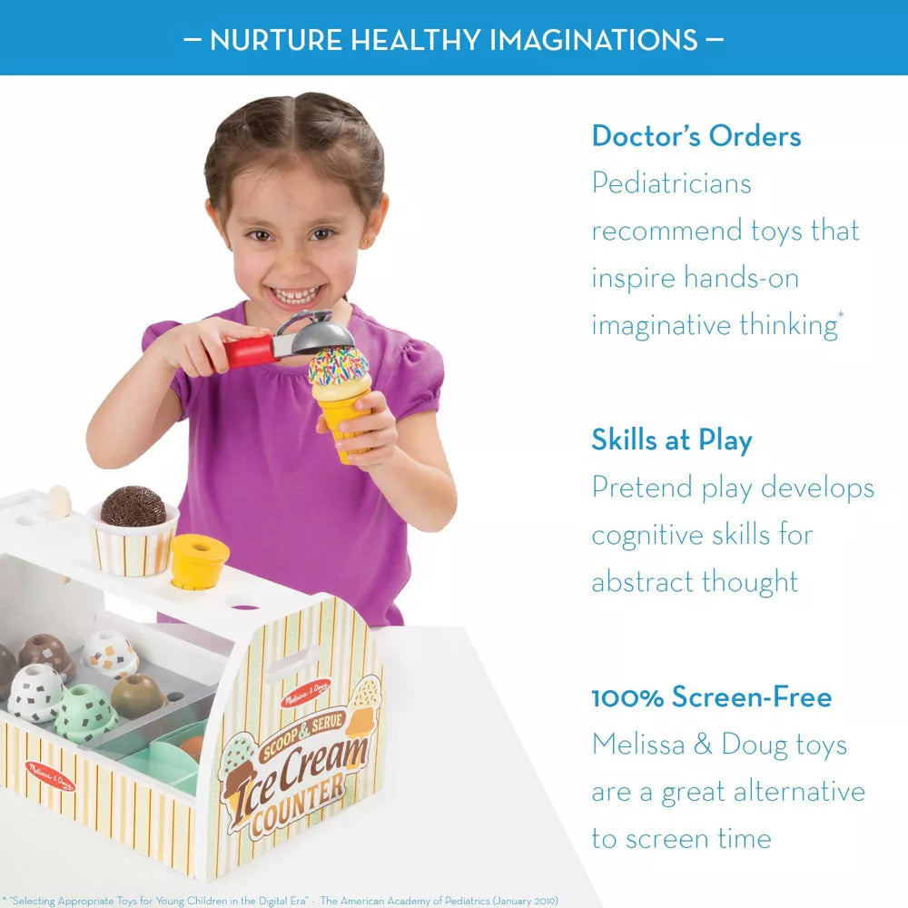Scoop and Serve Ice Cream Counter