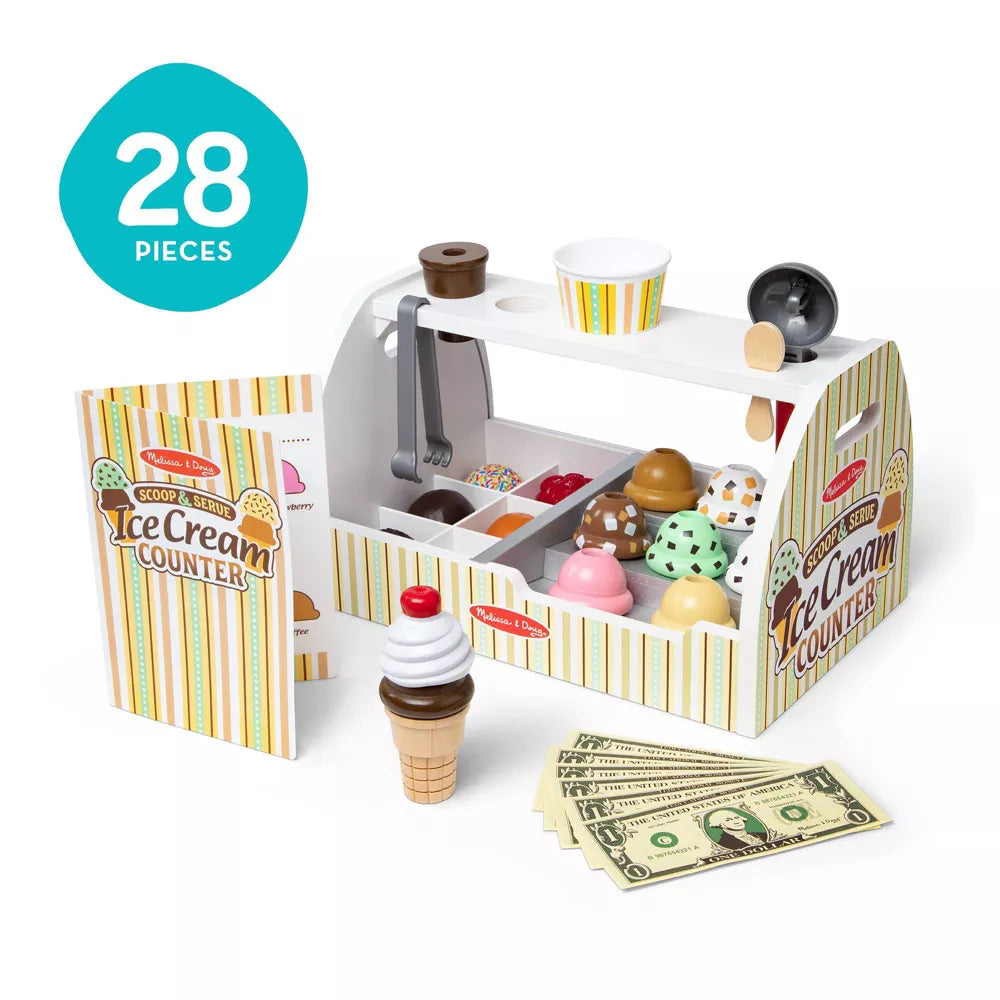Scoop and Serve Ice Cream Counter