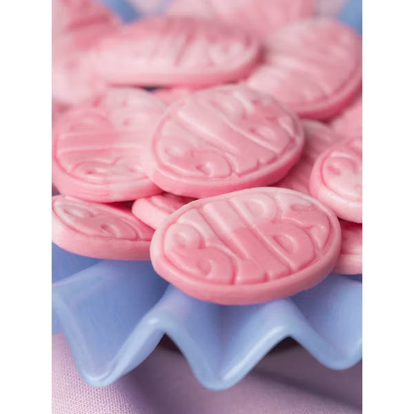 Bubs Sour Diamond Strawberry Vanilla Swedish Candy
