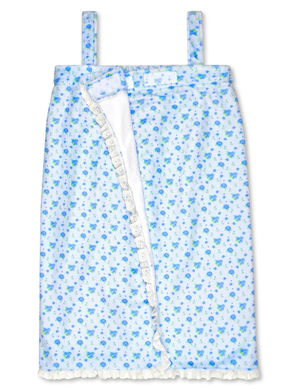Blue Ditsy Spa Wrap