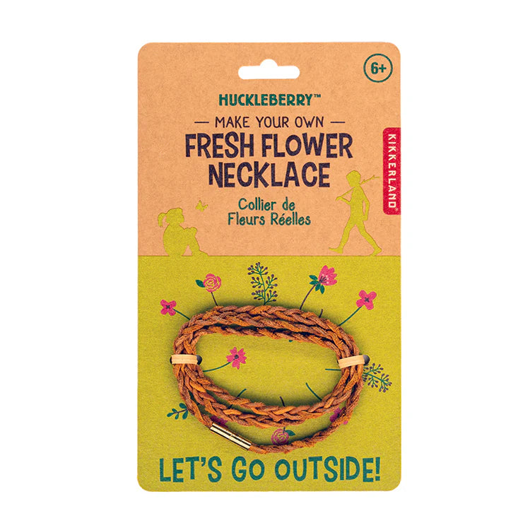 Huckleberry Fresh Flower Necklace