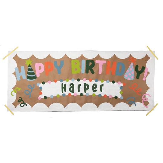 Adult Happy Birthday Banner