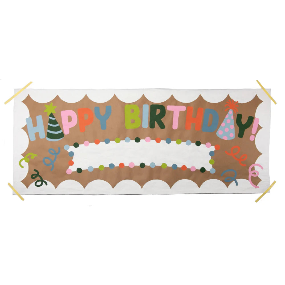 Adult Happy Birthday Banner