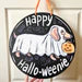 Happy Hallo-Weenie Door Hanger
