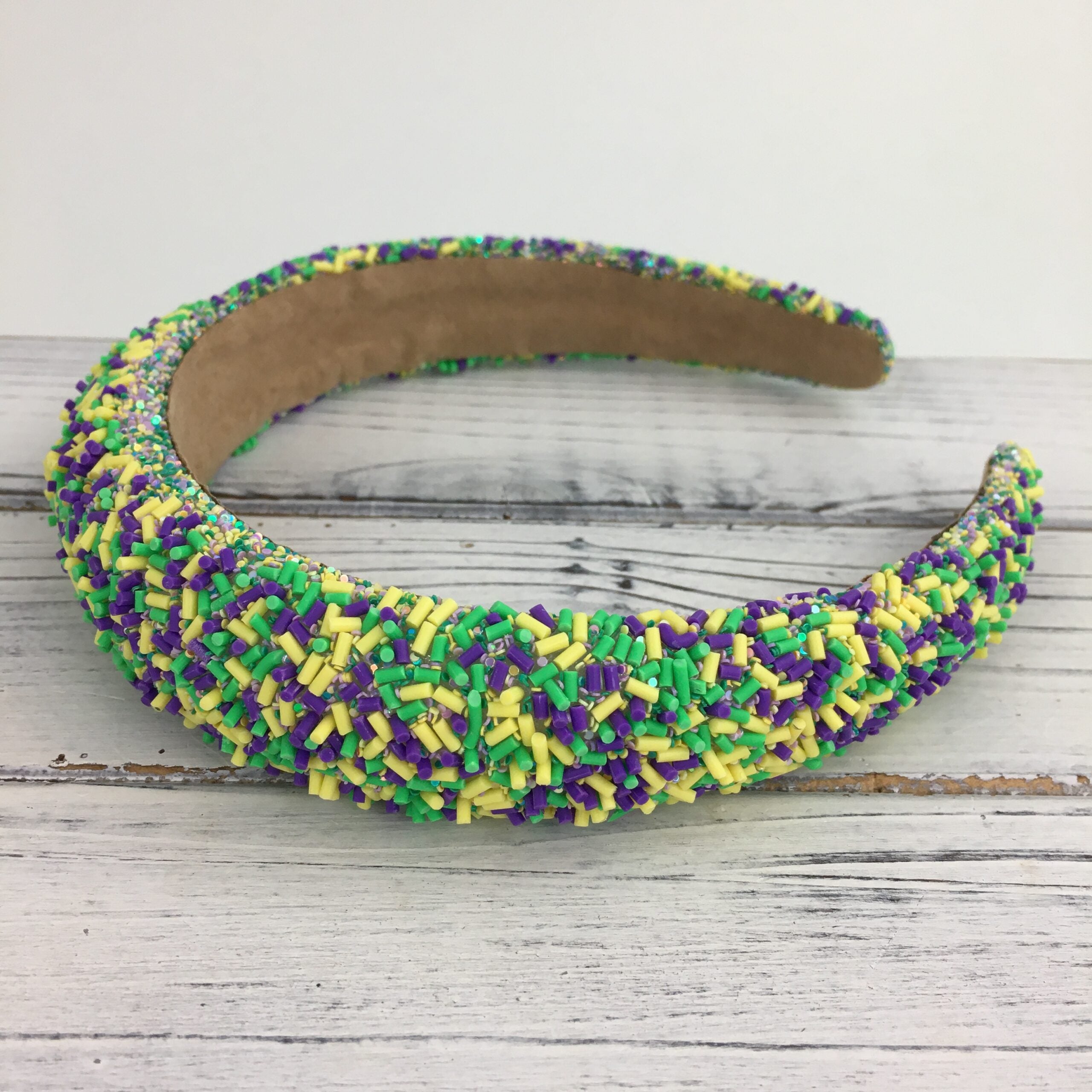 Mardi Gras Sprinkles Headband
