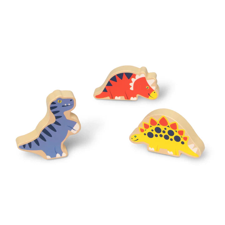 Wooden Dinosaurs Play Set