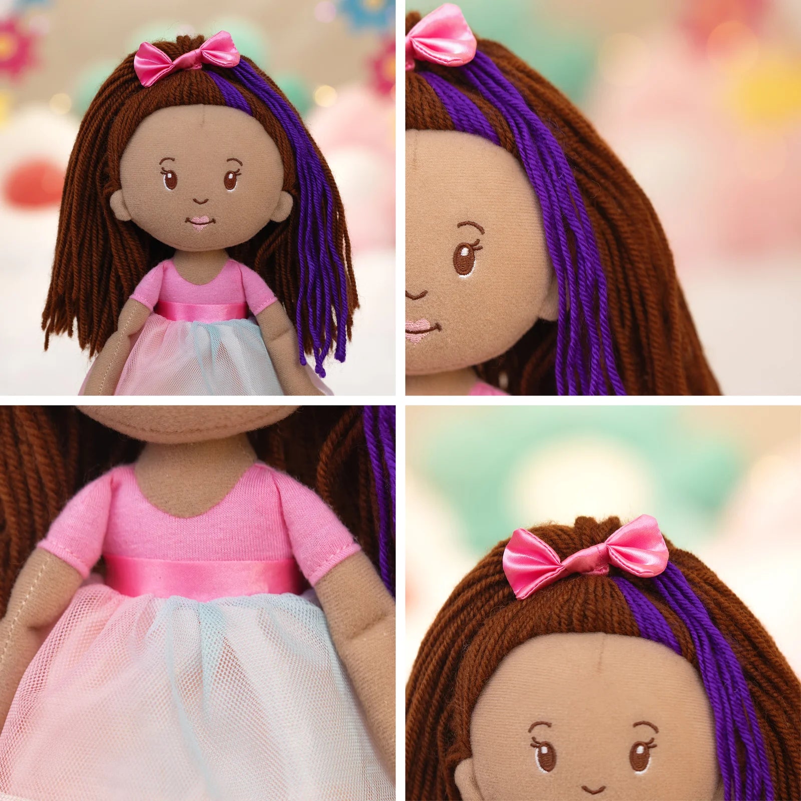Groovy Girls Doll Beige Skin Brown Hair Iris