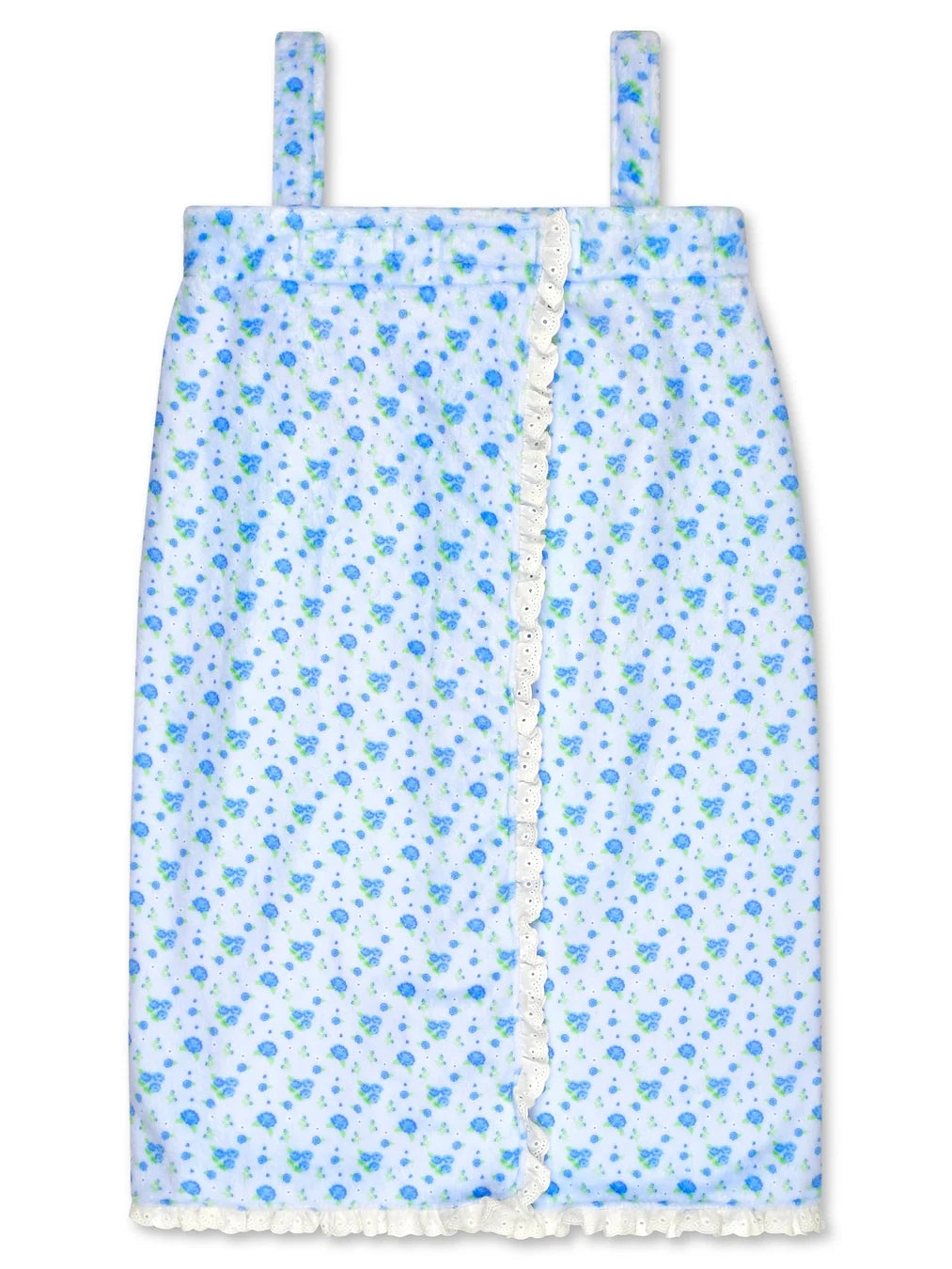 Blue Ditsy Spa Wrap