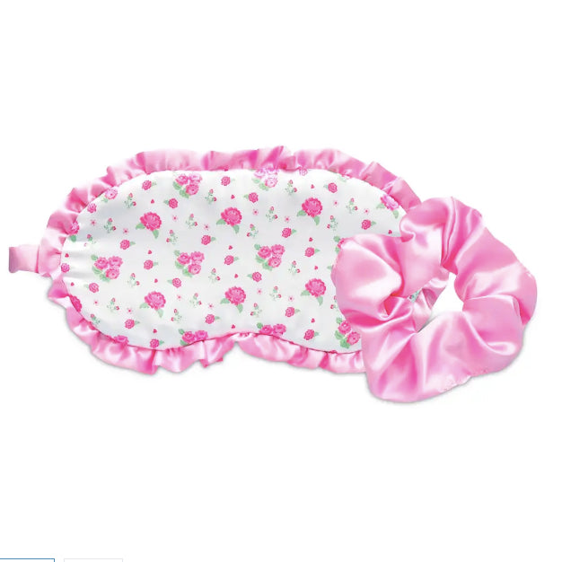 Pretty in Pink Eye Mask & Scrunchie Set
