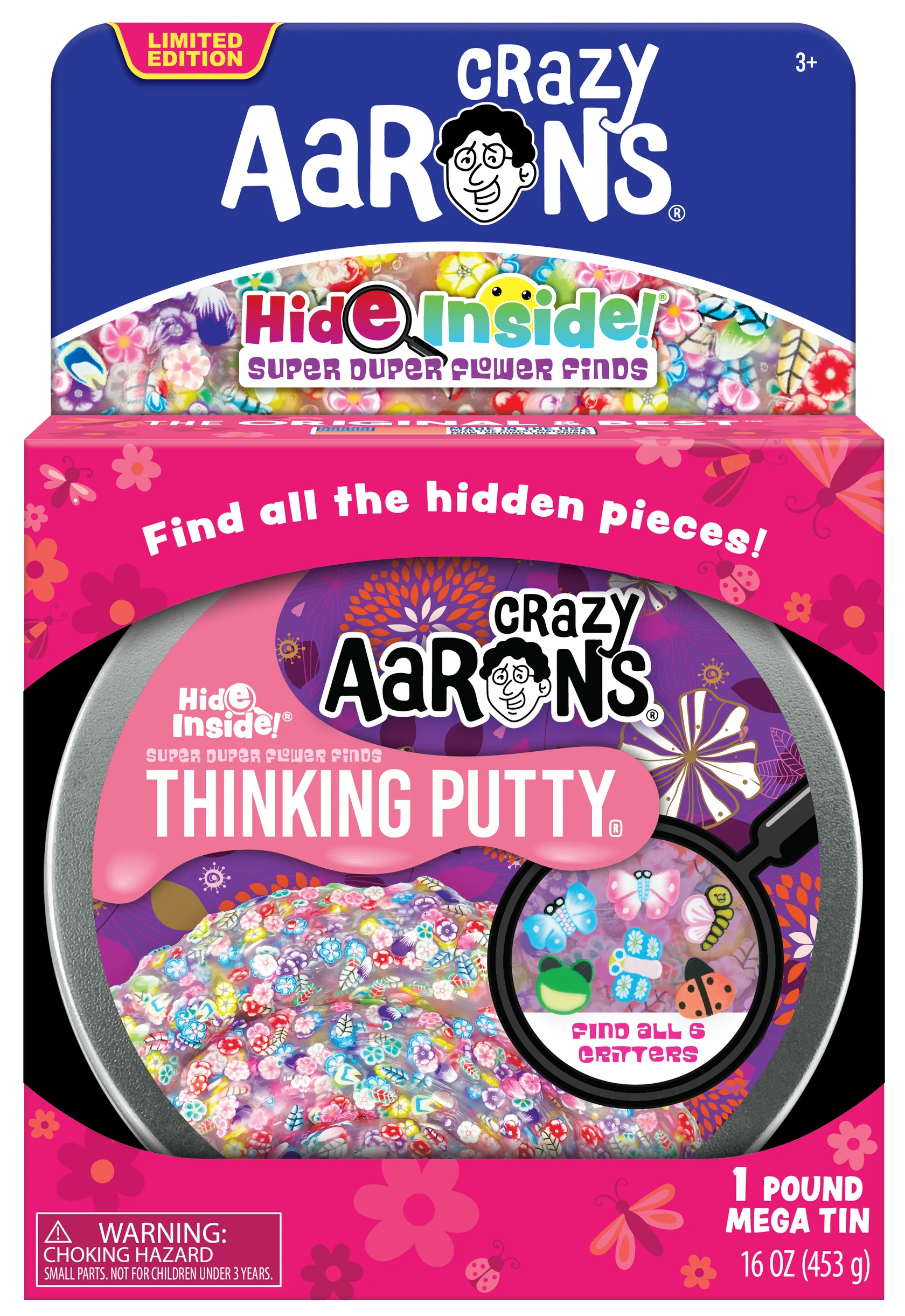 Crazy Aarons Thinking Putty: Super Duper Finds Mega Tin