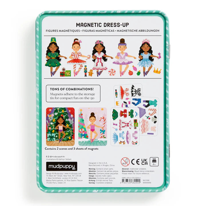 Magnetic Tin Figure Enchanted Nutcracker
