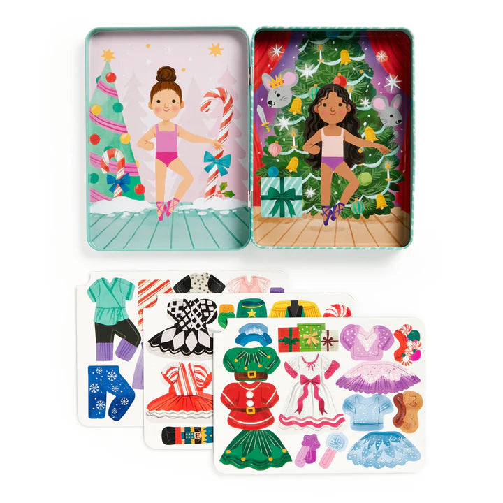 Magnetic Tin Figure Enchanted Nutcracker
