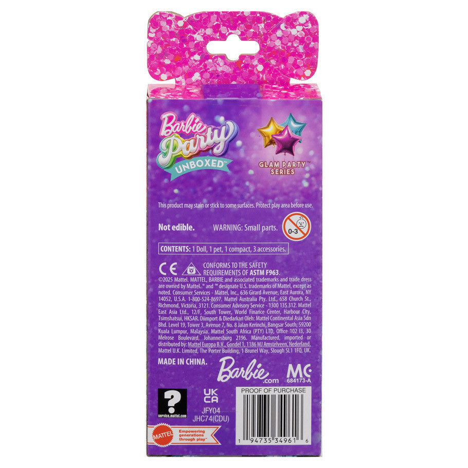 Barbie Chelsea Party Unboxed