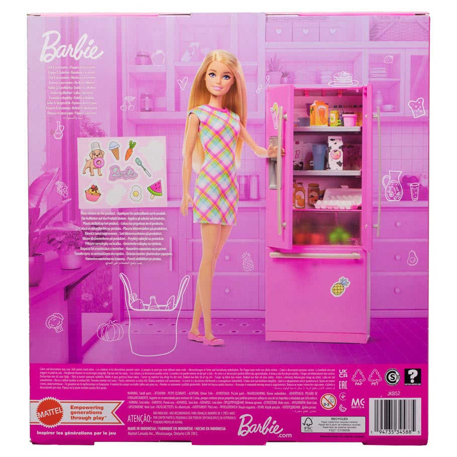 Barbie Doll & Kitchen Buildup