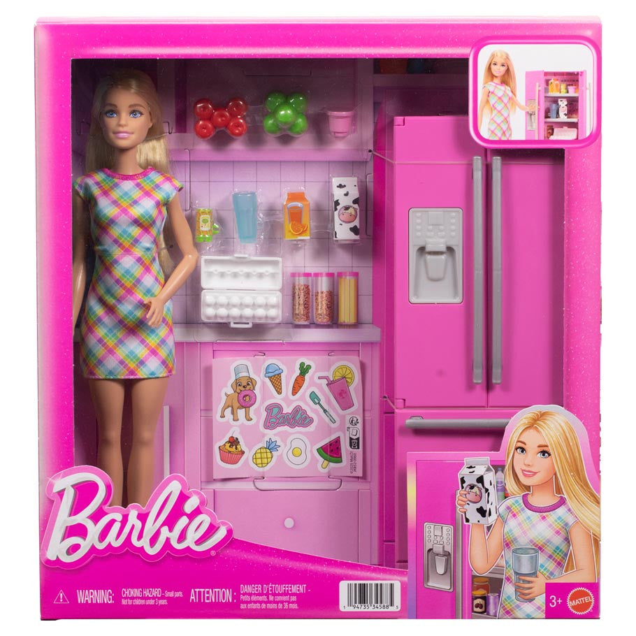 Barbie Doll & Kitchen Buildup