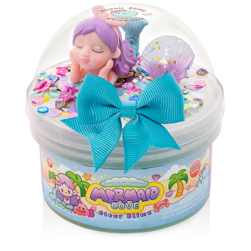 Mermaid Cove Clear Signature Dome Slime