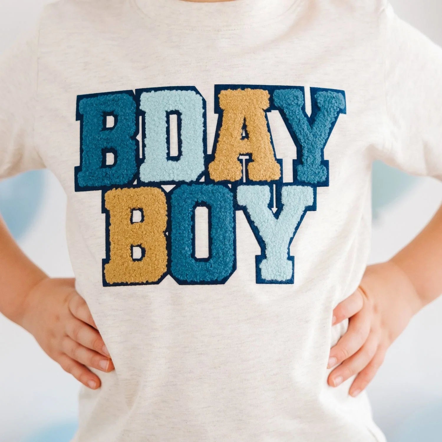 Birthday Boy Patch T-shirt