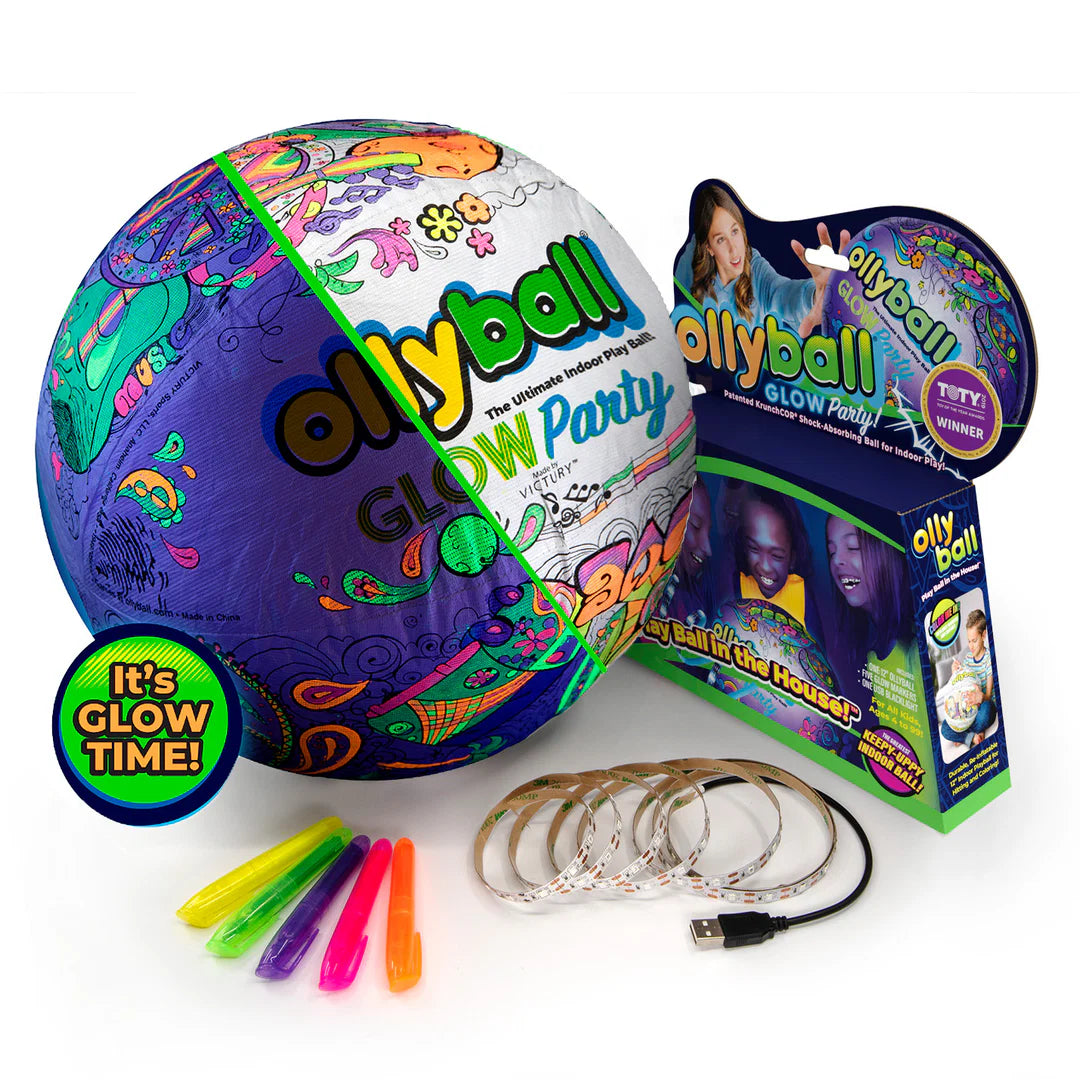 Ollyball Glow Party Box, UV black light