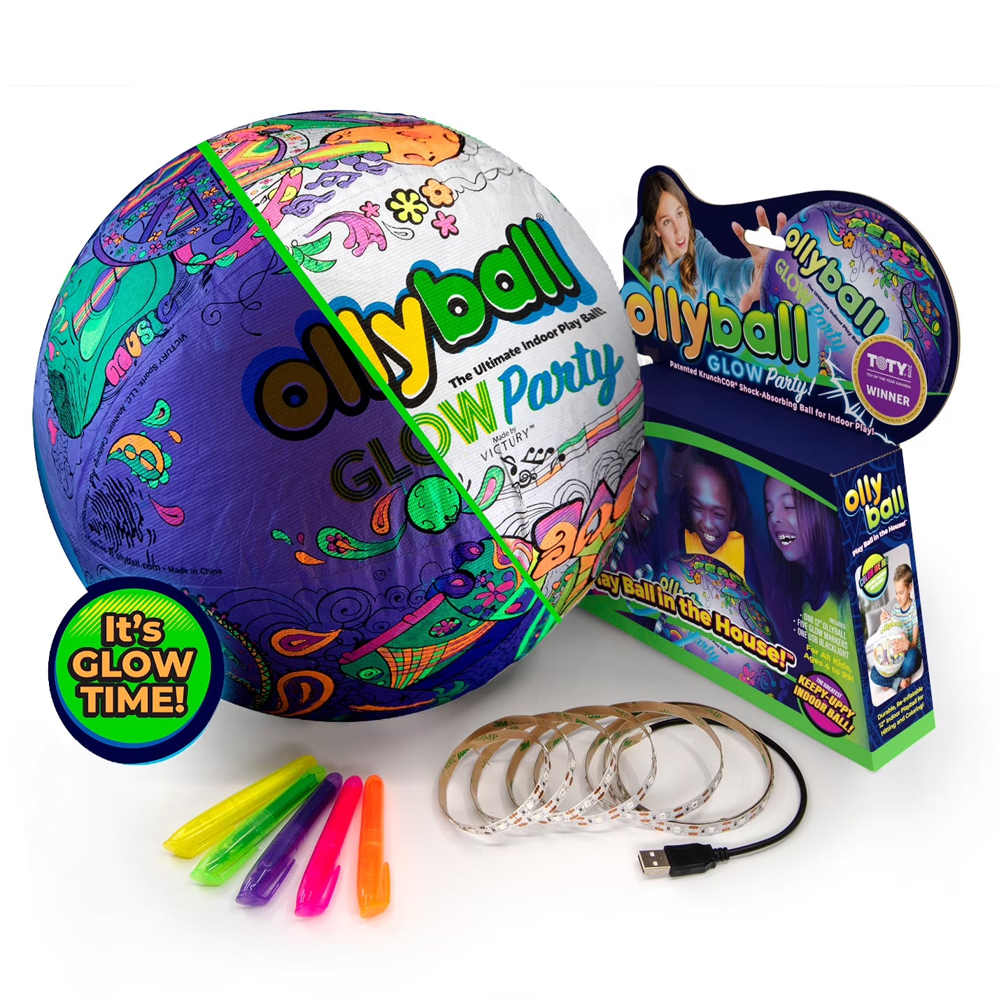 Ollyball Glow Party in ECO Pack