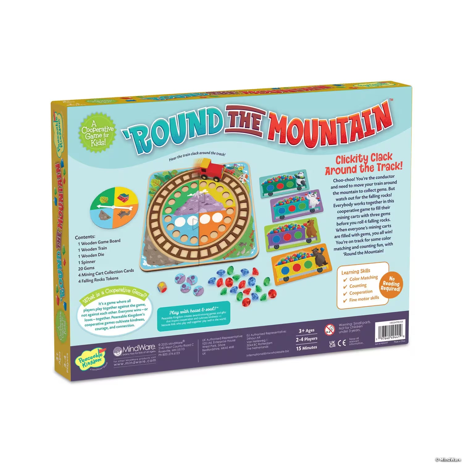 Round the Mountain Color Machin' Game