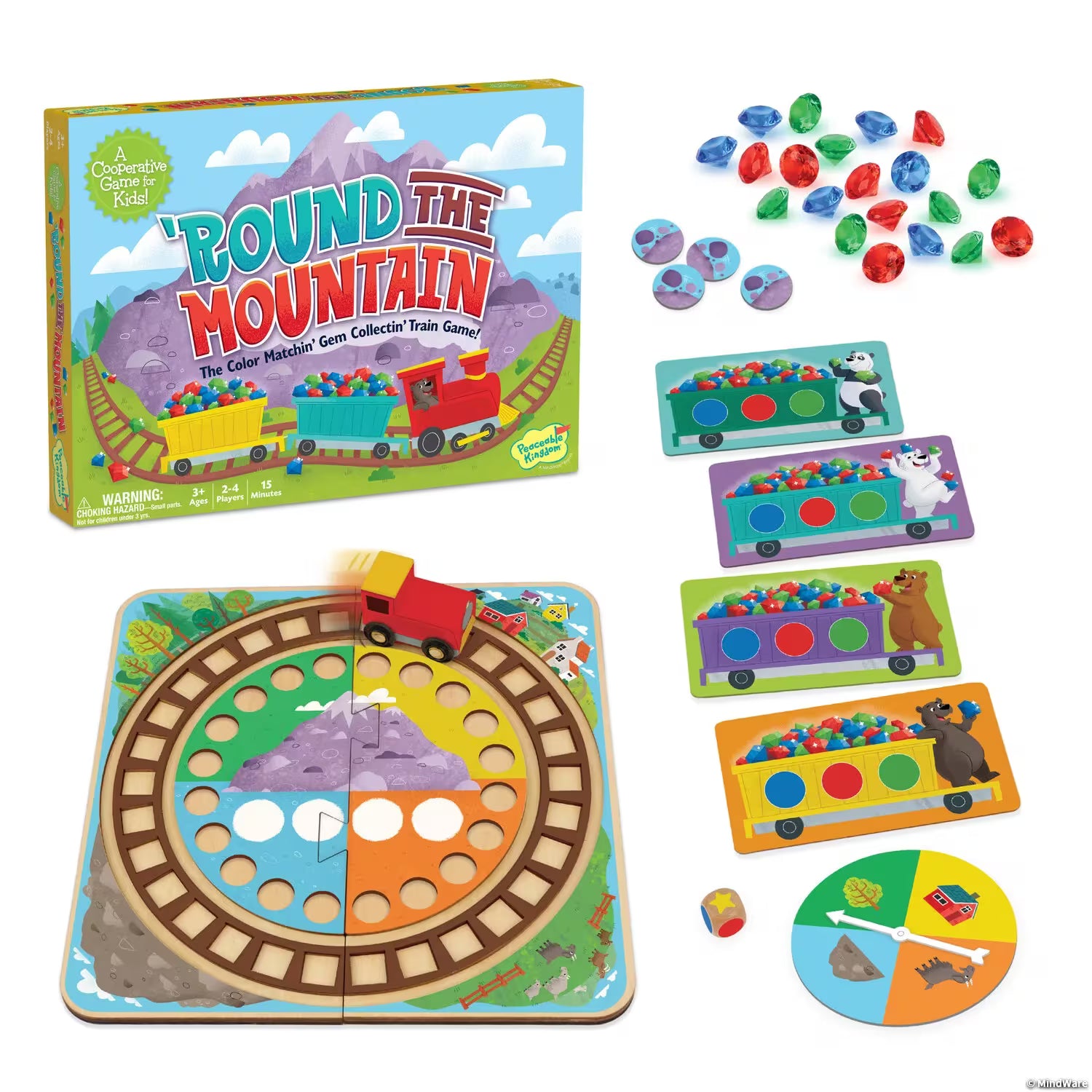 Round the Mountain Color Machin' Game