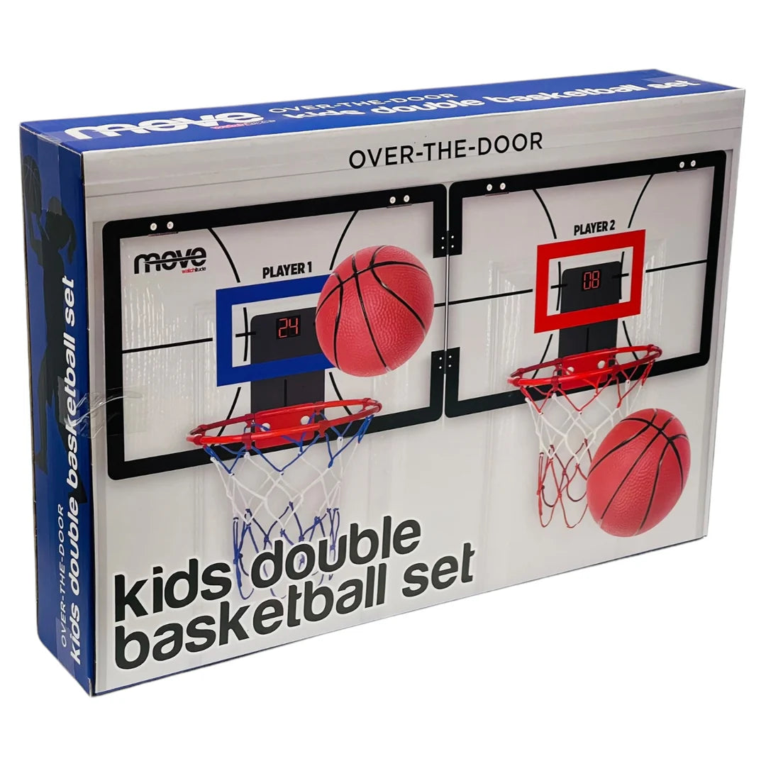 Double Basketball Set