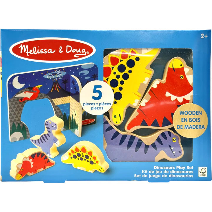 Wooden Dinosaurs Play Set
