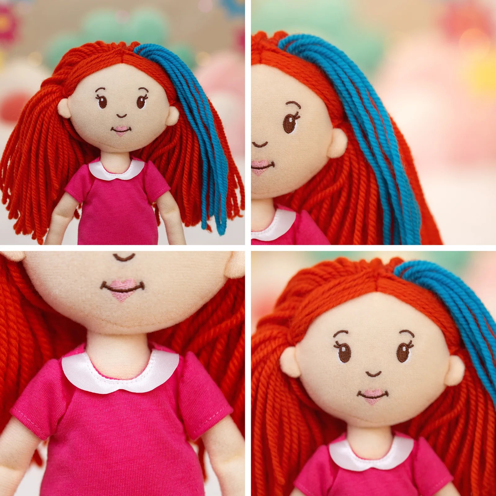 Groovy Girls Doll Peach Skin Red Hair Poppy