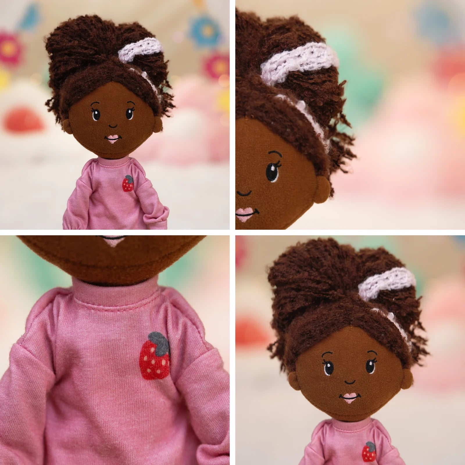Groovy Girls Doll Brown Skin Black Hair Saige