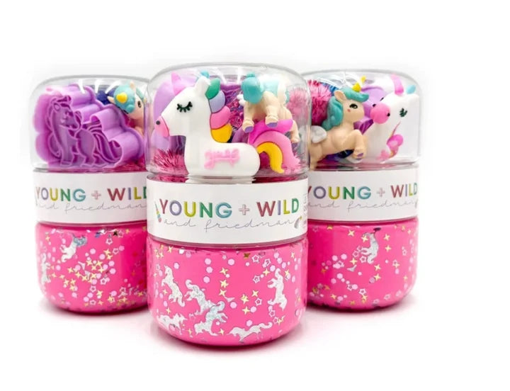 Grab & Go Dough Jar - Unicorn