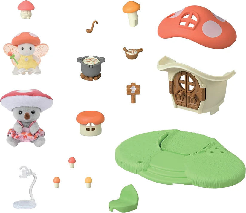Calico Critter Fairy Mushroom House