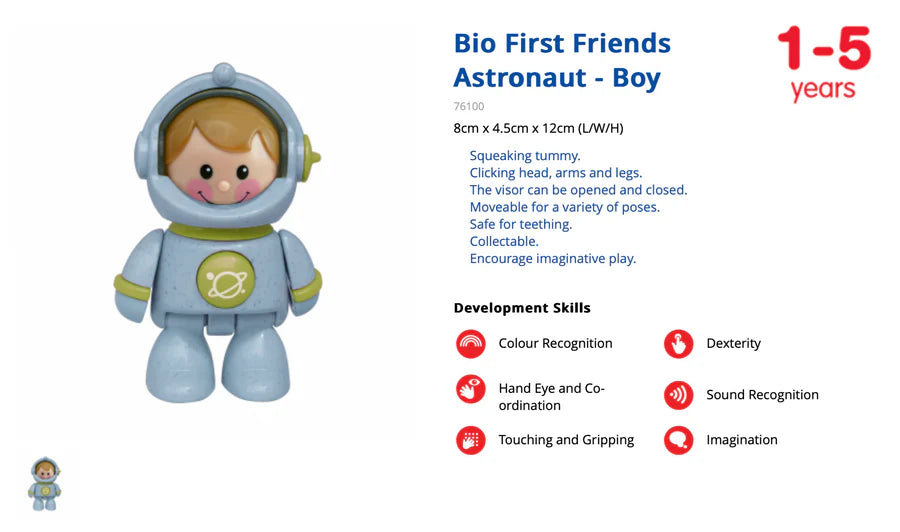 First Friends Astronaut - Boy