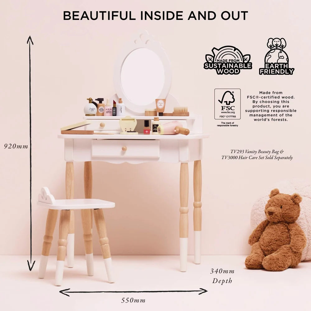 Vanity Table And Stool