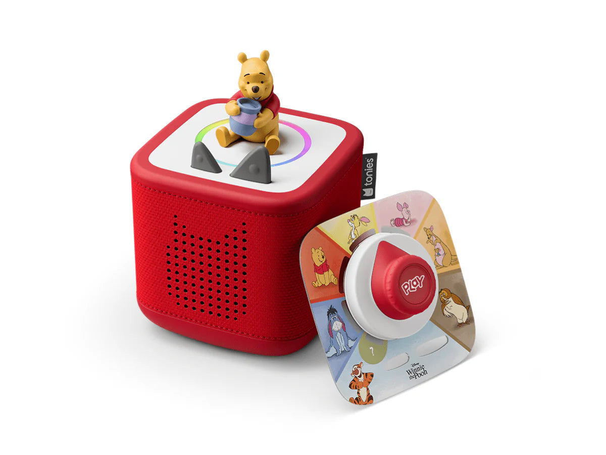 Tonies Box 2 Play Set - Winnie the Pooh (Red)