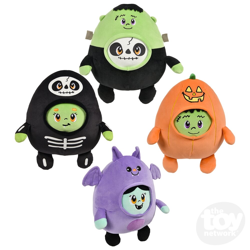 8" DRESSED SQUISHY-ISHIES HALLOWEEN