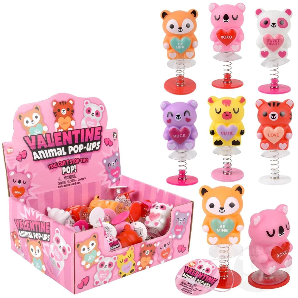 Valentine Animal Pop-Ups