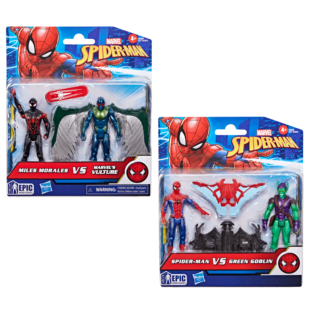 Spider-Man Epic Hero Series Action Figure 2-Pack Assortment