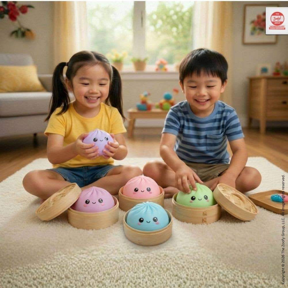 Pastel Mystery Dumplings 3.5" Squishy