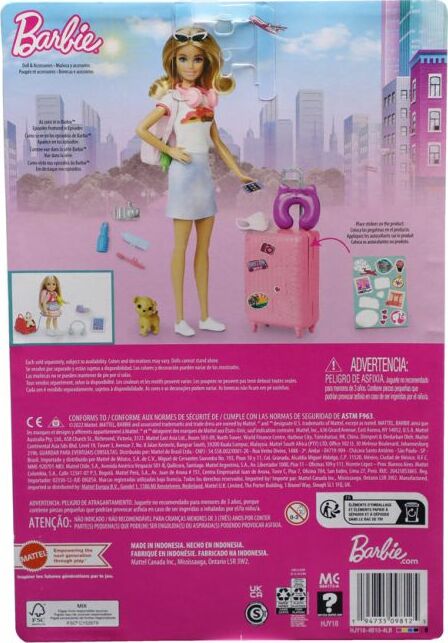 Barbie: Travel Barbie (Refresh)