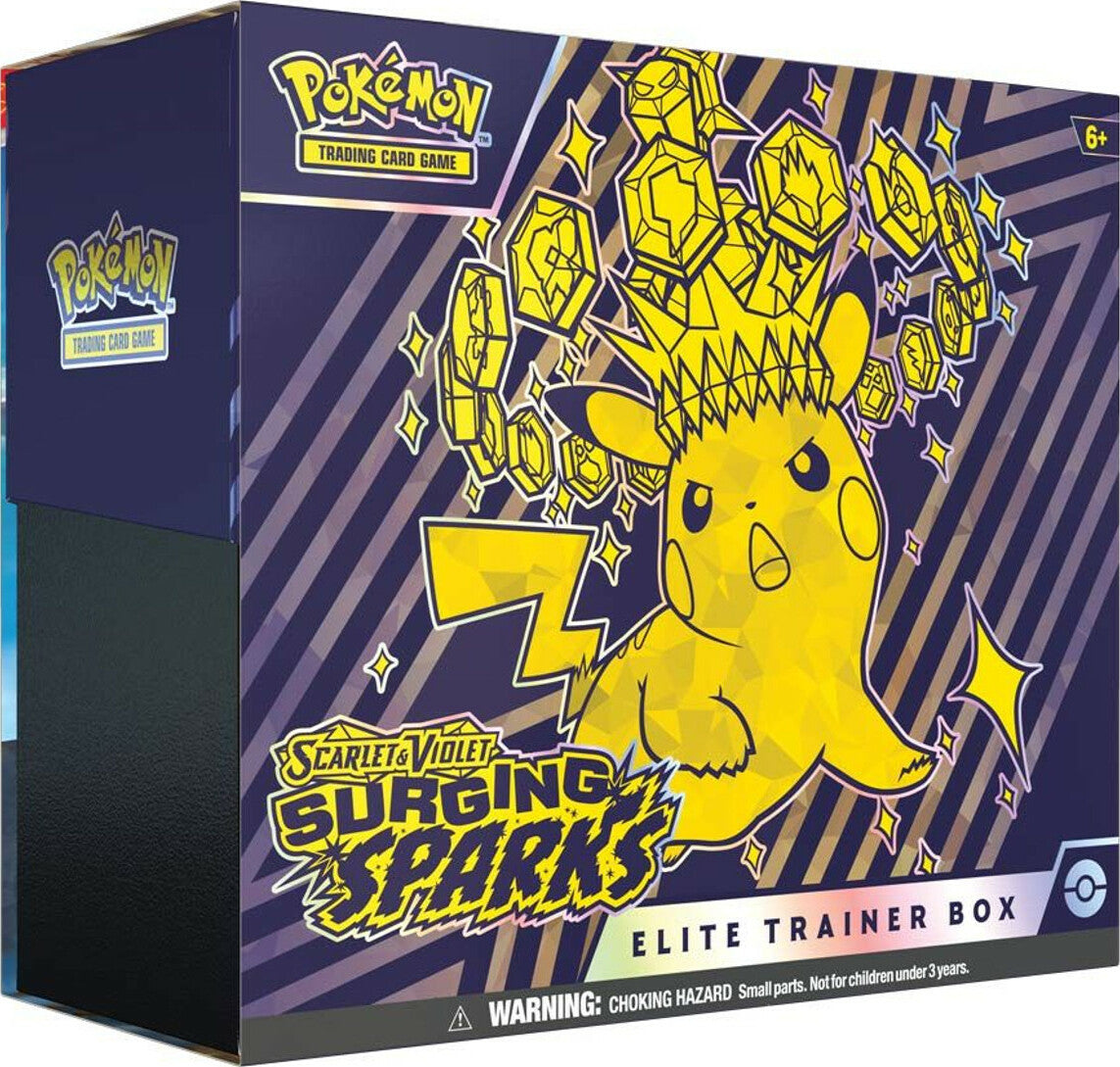 Pokémon TCG: Scarlet & Violet 8: Surging Sparks: Elite Trainer Box