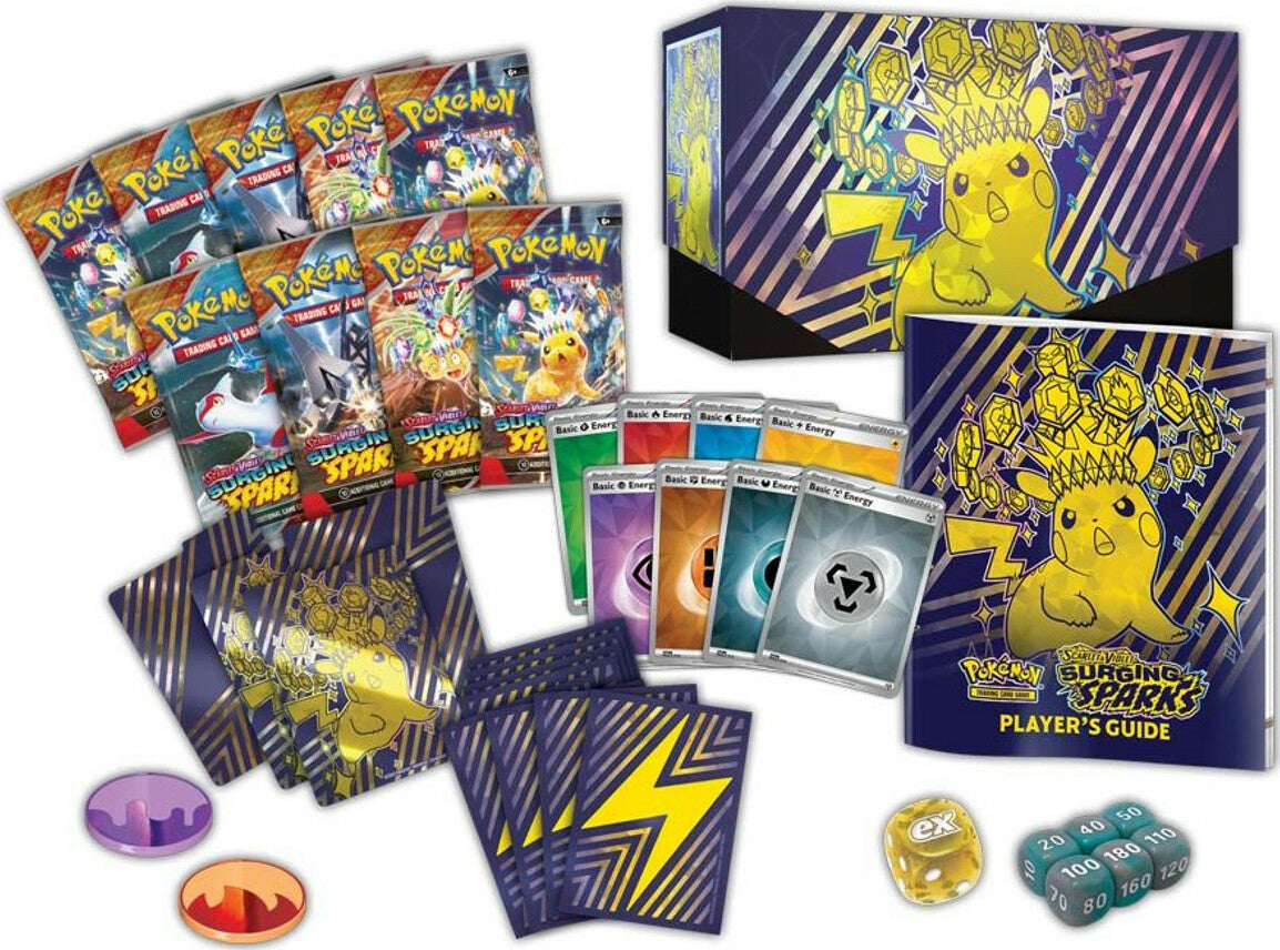 Pokémon TCG: Scarlet & Violet 8: Surging Sparks: Elite Trainer Box
